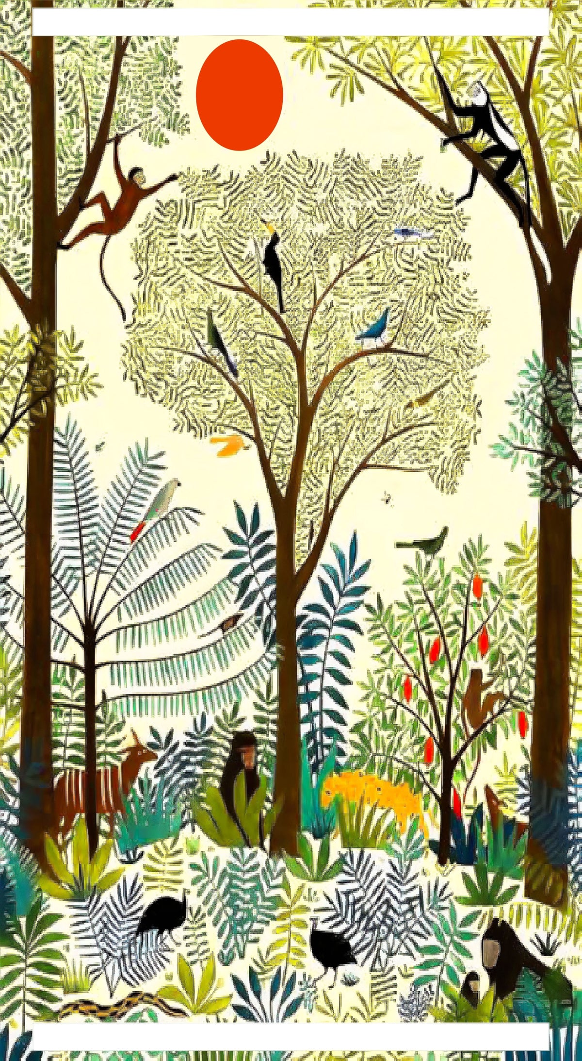 Wild Jungle Animal Print Flip